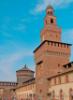 The Sforza Castle in Milan Italy
